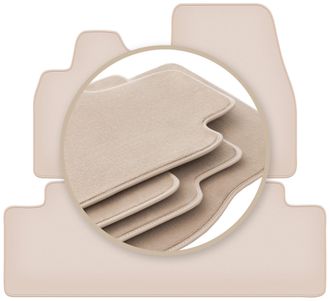 OEM Alfombrillas Premium Beige Para: Ford Mustang Mach-e 2020