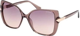 Guess Sunglasses, female, Beige, 56 MM, Gu7820 59Z Sunglasses