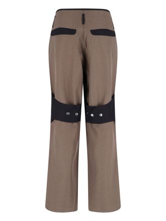 Kiko Kostadinov Mens Trousers Grey Polyester