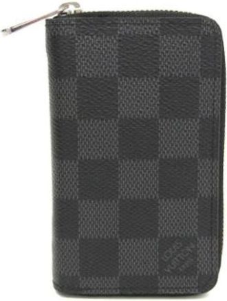 Louis Vuitton Pre-owned Zippy coin purse N63076 - Heren - Vintage Accessoires - Zwart - ONE Size - Vintage