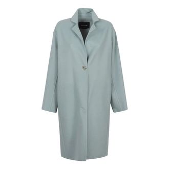 Fabiana Filippi Dames, Mantels, Groen, Maat: XS Zijde