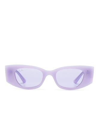 Ray-Ban Kat zonnebril met oversized montuur - Paars