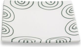 Gmundner Keramik Gmundner Keramik - Gmundner Cer&aacute;mica Gris Flameado, Plato De Postre Trend (20x20cm)