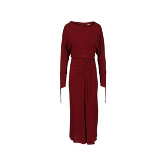 Max Mara Dames, Jurken, Rood, Maat: M