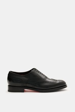 Santoni Men - Oxford Collin schwarz