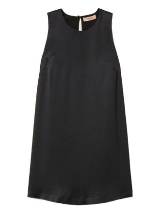 Twin-Set crew neck sleeveless blouse - Black