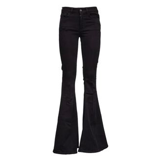Dondup Flared Jeans, female, Black, Size: W25 Karen Super-skinny Bootcut Jeans