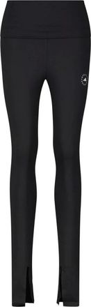 adidas by Stella McCartney Leggings met Omslagband voor Stijlvol Comfort - Dames - Trainingsleggings - Zwart - XL - Fitness