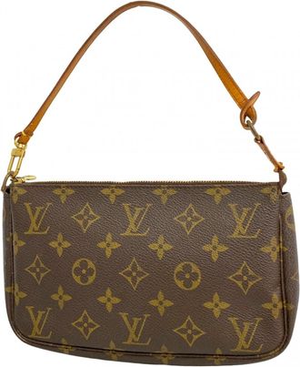 Louis Vuitton Brown Pouch (Pre-Owned)