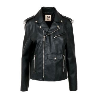 Aniye By Jassen, Dames, Zwart, S, Leer, Light Jacket
