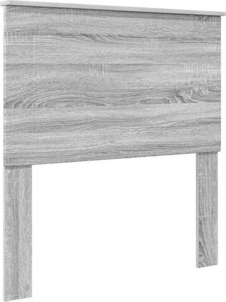 vidaXL Cabecero Gris Sonoma 80 Cm Madera Contrachapada Vidaxl