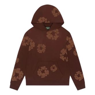 Denim Tears Mono Cotton Wreath Hoodie Brown SS25THD0643