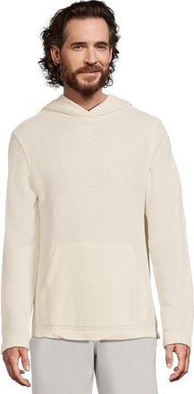 Faherty Whitewater Hoodie Mens Clothing Ivory Shell : 2XL, Polyester/Cotton