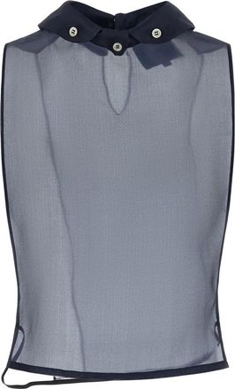 JEJIA Livi Top - Dames - Tops zonder mouwen - Blauw - S - Tule - Tops