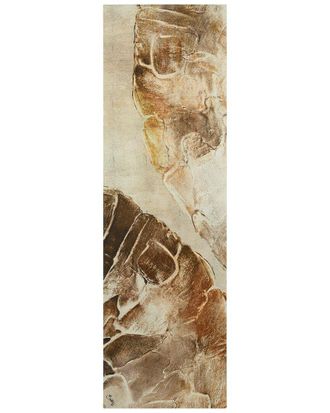 Empire Art Direct Golden Layers I Abstract Wrapped Canvas Wall Art