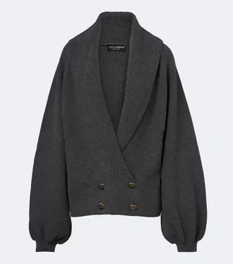 Dolce & Gabbana Embellished virgin wool cardigan