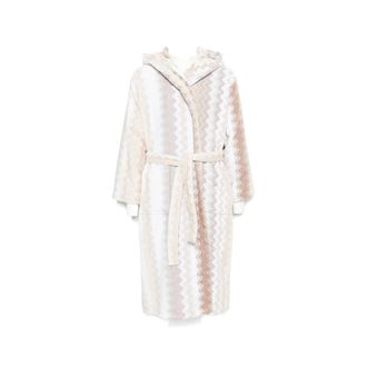 Missoni Home Zigzag-pattern Dressing Gown