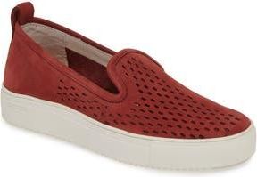 Blackstone RL68 Perforated Slip-On Sneaker in Bordeaux at Nordstrom Rack, Size 10Us / 40Eu