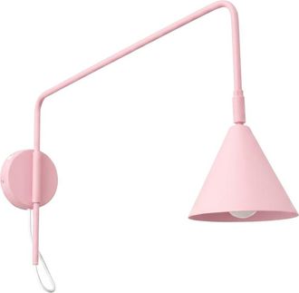 Sollux Lighting Aplique de pared rosa acero alt. 30 cm