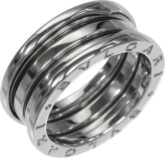 Bulgari White Gold (18K) Band Ring (Pre-Owned)