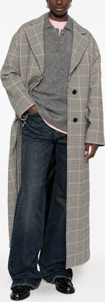 Tagliatore Womens Wool Single-breasted Coat - Light Grey - Size EU 42 (Womens)