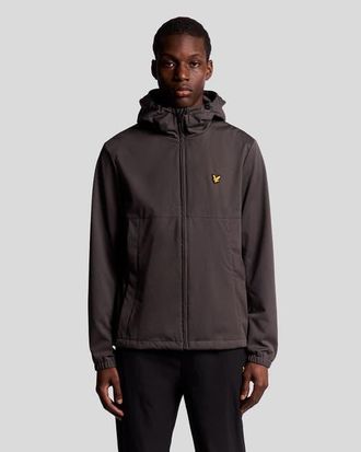 Lyle & Scott Sports Windbreaker Full Zip Jacket in Granite at Nordstrom, Size Xx-Large