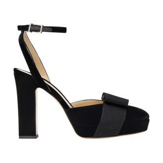 Fendi After 9 Slingback - Shoes - Mujer - Negro - 41 EU