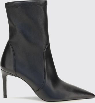 Stuart Weitzman Tronchetto Power in pelle di vitello liscia con tacco a stiletto