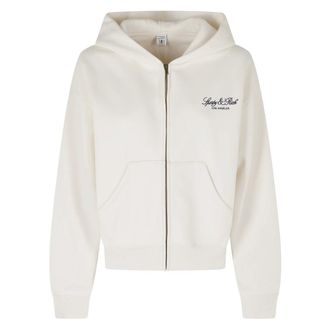 Sporty & Rich Dames, Sweatshirts & Hoodies, Wit, Maat: M Katoen