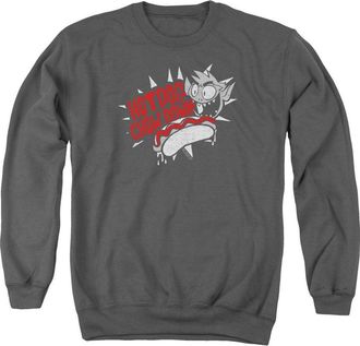 Gildan Teen Titans Go Hot Dog Adult Crewneck Sweatshirt