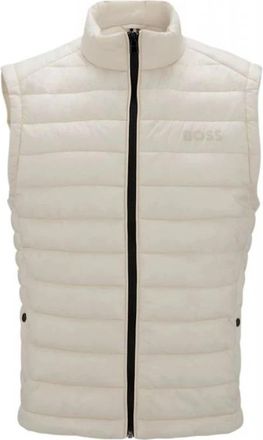 HUGO BOSS Vest - Heren - Bodywarmers - Beige - 8XL - Jassen