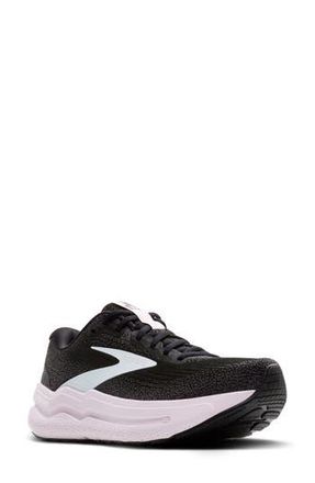 Brooks Ghost Max 2 Running Shoe in Black/white/orchid Ice at Nordstrom Rack, Size 10.5