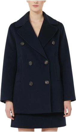 Max Mara Mujer, Abrigos, Azul, Talla: XS