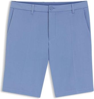 BOSS Slim-fit shorts in water-repellent stretch fabric