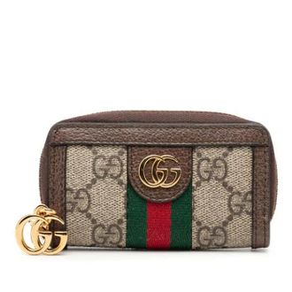 Gucci Pre-owned Wallets, female, Beige, Size: ONE SIZE Pre-owned Coin Pouch
