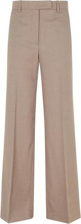 Seventy Wijde broek - Dames - Wijde Broeken - Bruin - L - Broeken