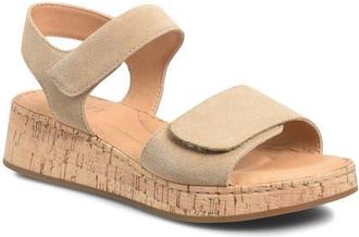 B&oslash;rn Cabanas Platform Sandal in Taupe Suede at Nordstrom, Size 11