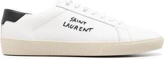 Saint Laurent Leather Sneakers