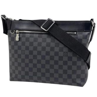 Louis Vuitton Pre-owned Cross Body Bags, male, Black, Size: ONE SIZE Pre-owned Messenger Bag
