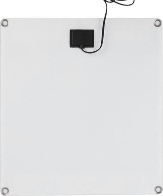 Infinite Ventilador Solar Ventigreen De 30 W Con Panel Monocristalino De 36 X 33 Cm, Ip65, Extractor Port&aacute;til De 25 Cm Para Casa, Granero O Invernadero