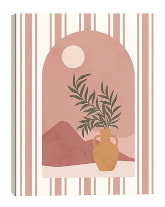 Fairchild Paris Terracotta Landscape By Kristie Millan Wall Art