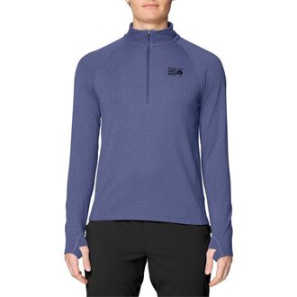 Mountain Hardwear Crater Lake Heavyweight Half Zip in Lapis Dusk/Avid at Nordstrom, Size Xx-Large