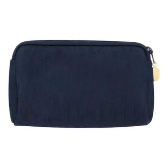 Dior Pre-owned Canvas pouches - Dames - Pre-owned - Blauw - Maat: ONE Size