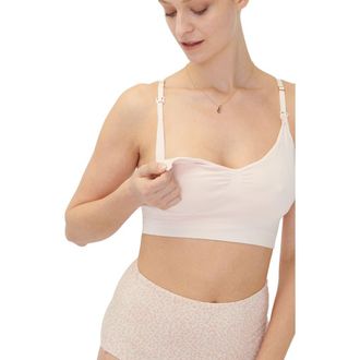 Hatch The Essential Nursing And Pumping Bra in Petal at Nordstrom, Size X-Large