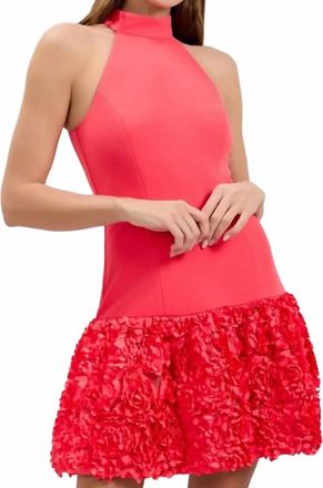 Trina Turk Tibaldi Mini Dress In Corso Coral
