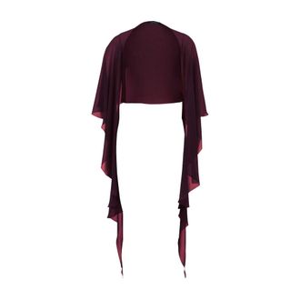 Vera Mont Dames, Jassen, Paars, Maat: S Chiffon