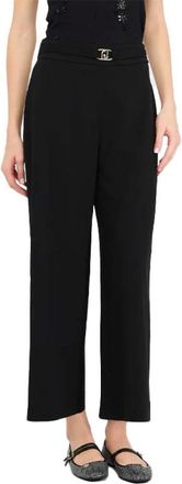 Liu Jo Dames, Broeken, Zwart, Maat: XS Poliester