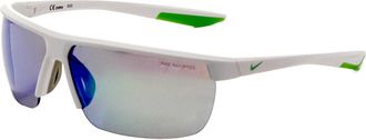 Nike Mens 71 mm White Sunglasses