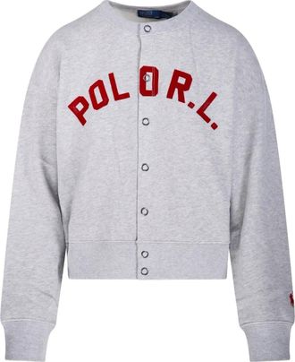 Polo Ralph Lauren buttoned sweatshirt - Grijs