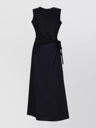 Aspesi belted waist sleeveless maxi dress